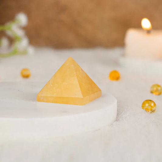100% Pure Yellow Aventurine Pyramid