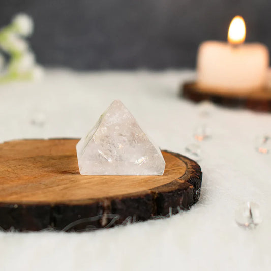 100% Pure Sphatik Pyramid