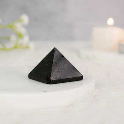 100% Pure Black Tourmaline Pyramid