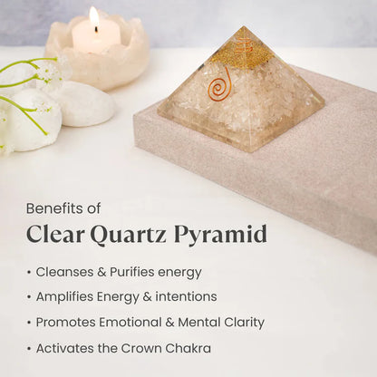 Clear Quartz Pyramid