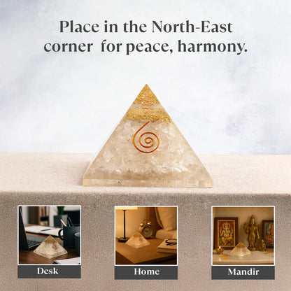 Clear Quartz Pyramid