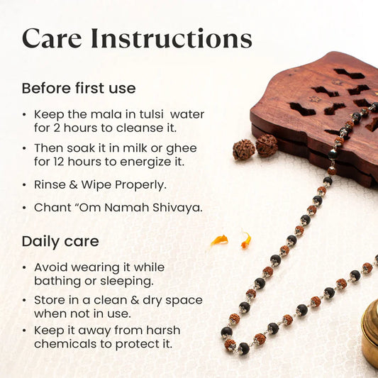 Divya Raksha Rudraksha & Karungali Mala