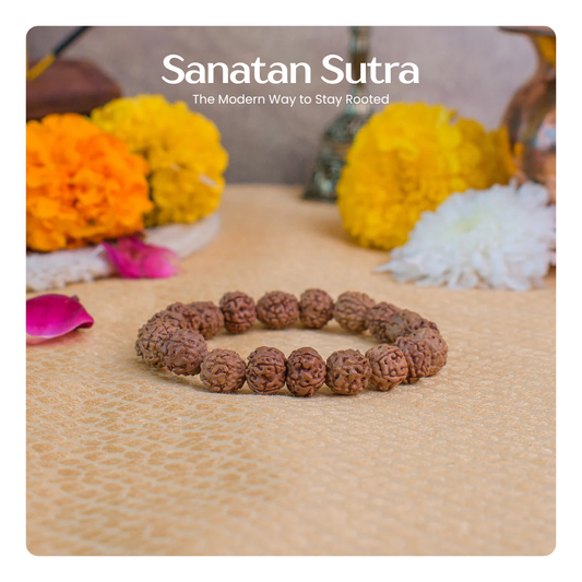 5 Mukhi Rudraksha Bracelet