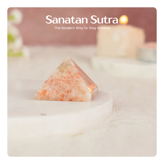 100% Pure Sun Stone Pyramid