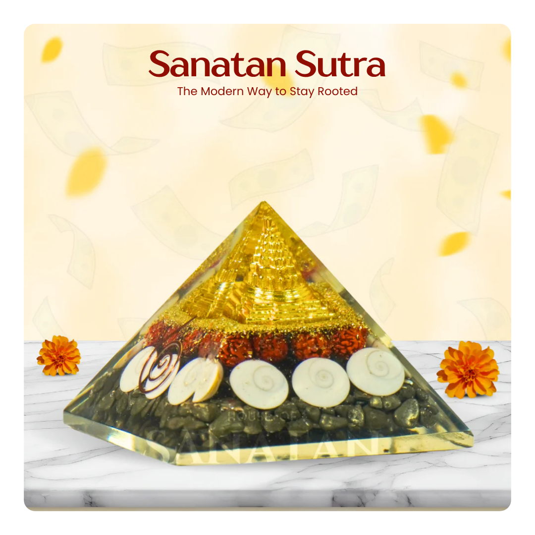 Lakshmi Yantra Pyramid - Sanatan Sutra